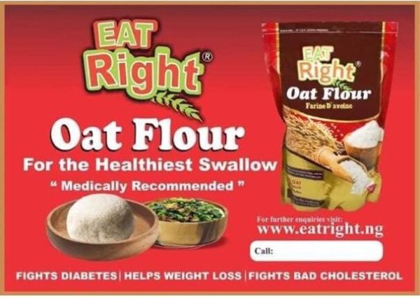 Eat-Right Oat Flour