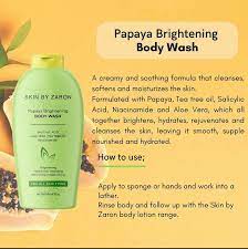 Zaron Papaya Brightening Body Wash