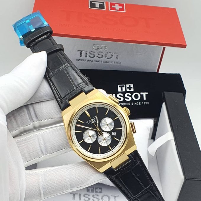 Tissot wrist watch 1853 Leather