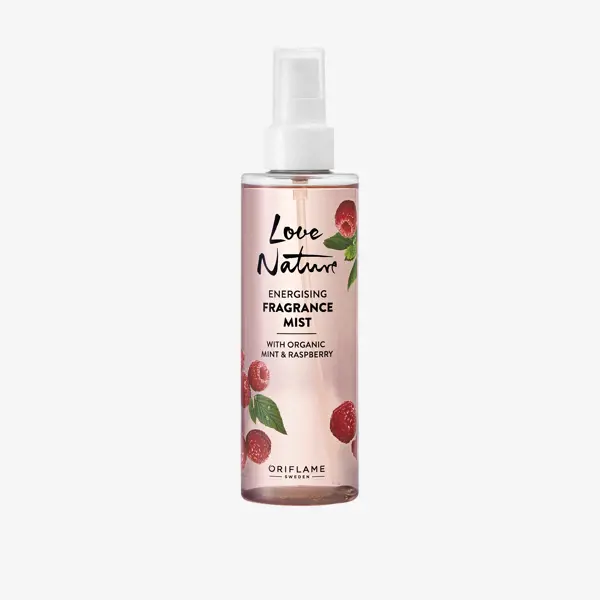 Energising Fragrance Mist with Organic Mint & Raspberry