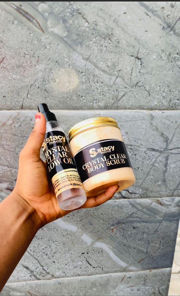 Stacy Naturals Whitening oil and body scrub