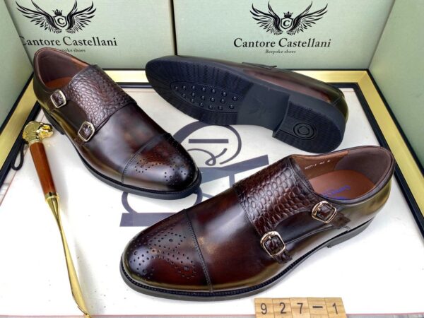 Ox-Blood Colour Cantore Castellani Boss Shoe (full pack)