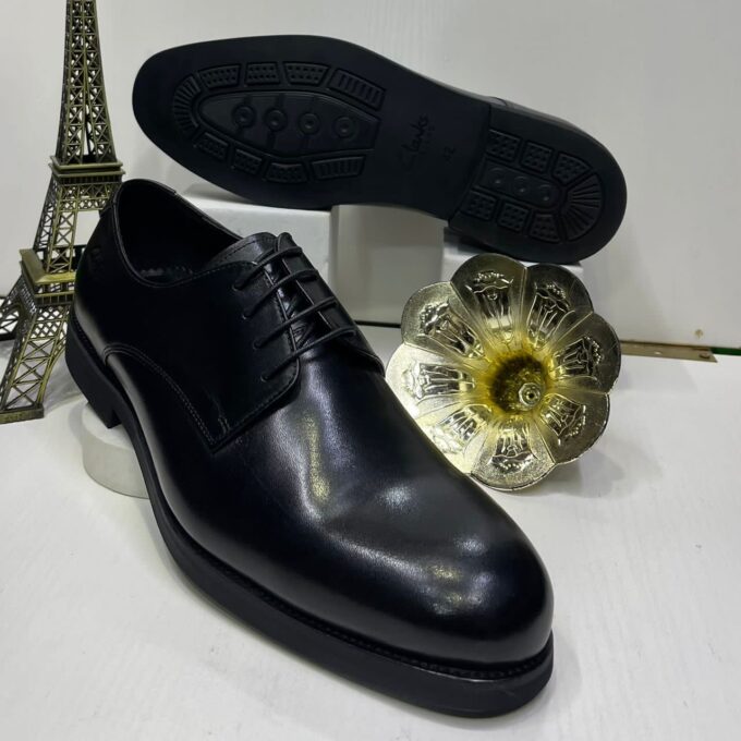 Black Clarks Shoe (full set)