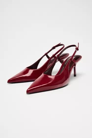 Plain Heel Shoe With Pack