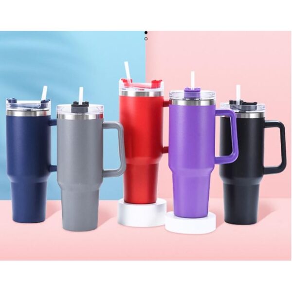 Stanley Cup Eith Flip Straw Stainless Steel Mug