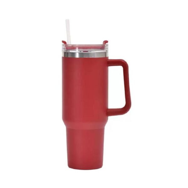 Stanley Cup Eith Flip Straw Stainless Steel Mug