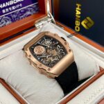 Black Hanboro strap watch