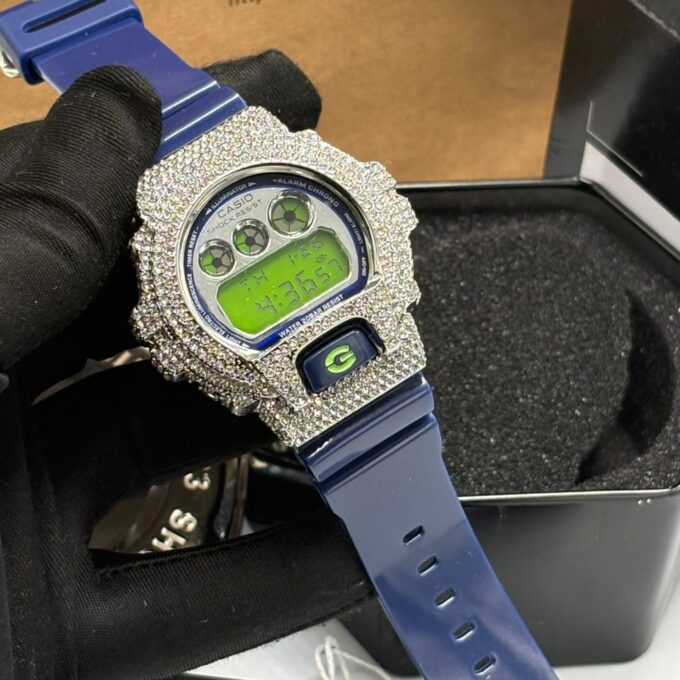 Blue Gshock DW-6900 series