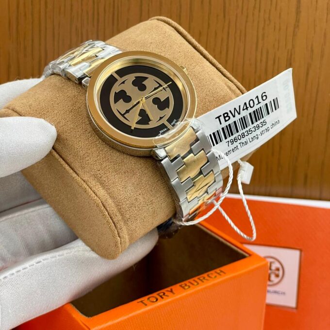 Gold Tory Burch female watch