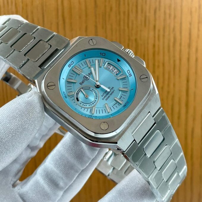 Bell and ross chain watch with warrant card