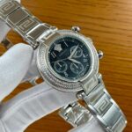 Female Sliver Versace Watch