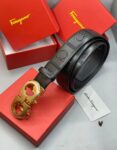 Male Ferragamo Belt with full box and warrant card