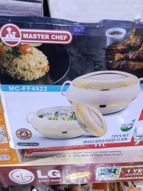 Master chef 2pc installed food flask