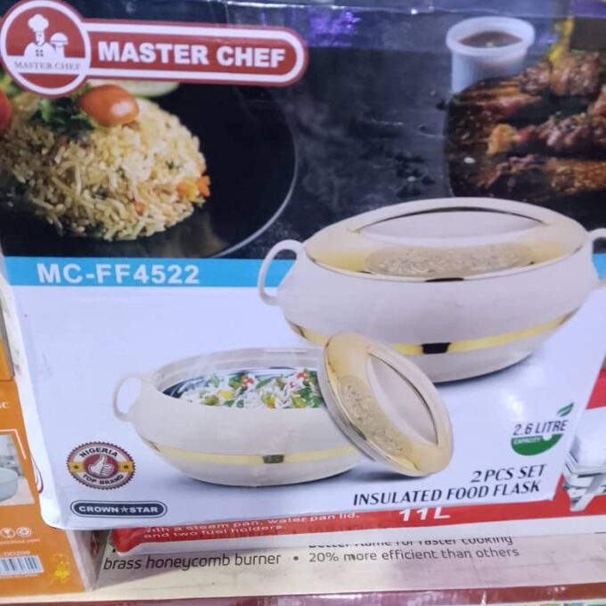 Master chef 2pc installed food flask
