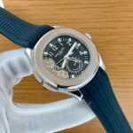 Patek rubber strap watch with warrant card