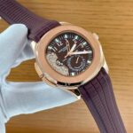 Patek rubber strap watch with warrant card