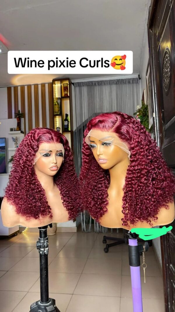 Frontal wine pixie 20 inches Sdd