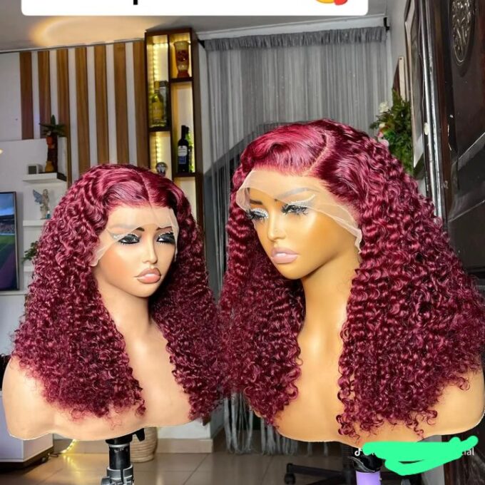 Frontal wine pixie 20 inches Sdd