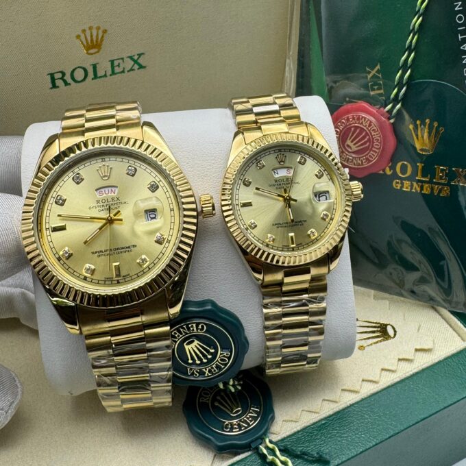 Rolex with case