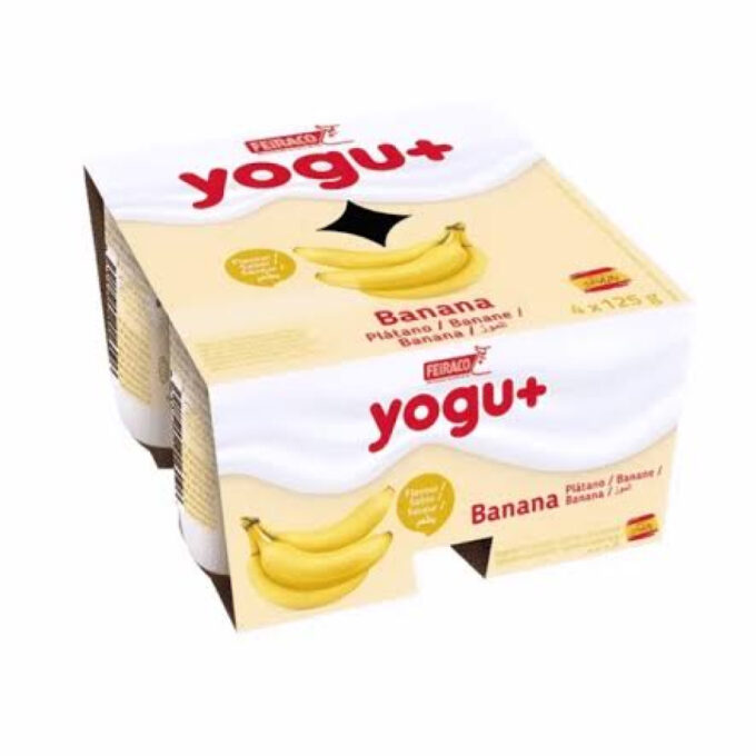 Yogu Banana 4 in a pack