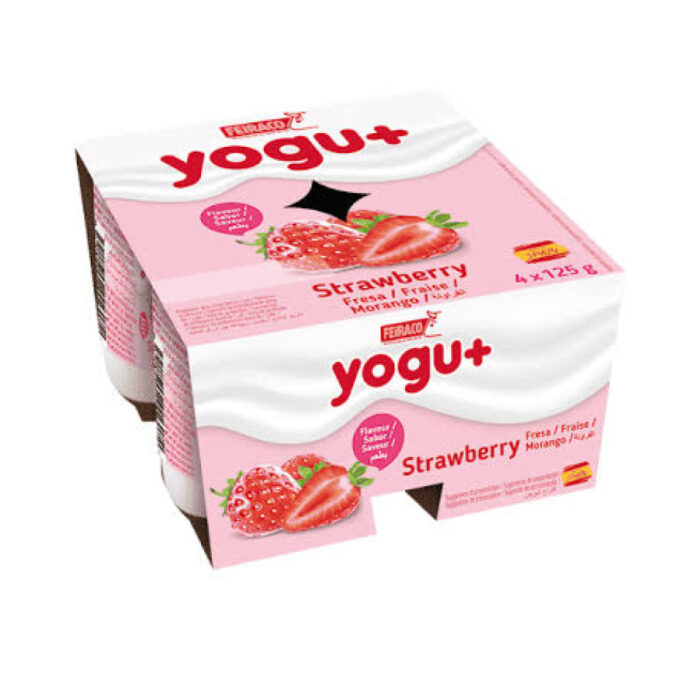 Feiraco Yogu Strawberry 4 in one pack
