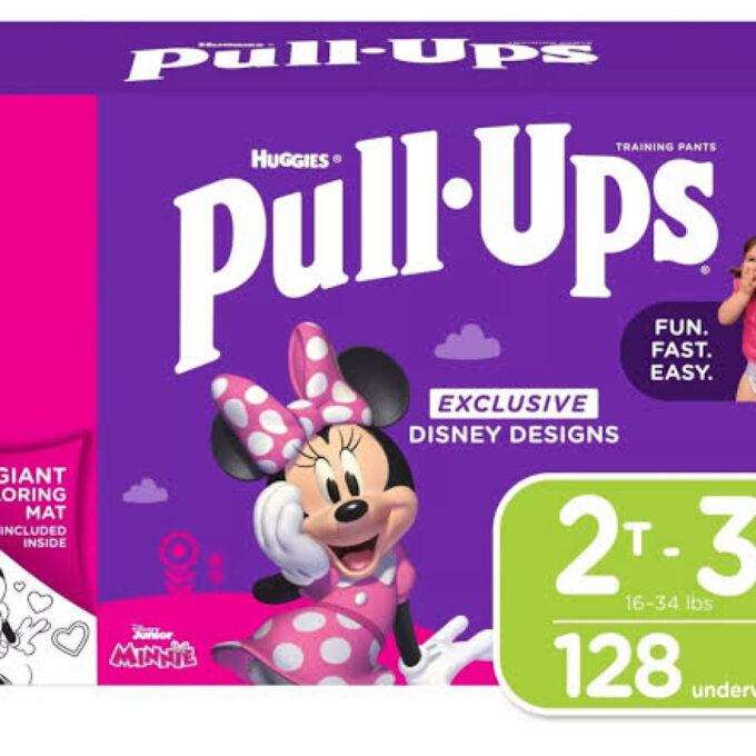 Pull-ups 2T-3T (128 Count )