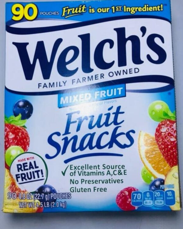Welch Snacks (half Ctn 45 Pieces)