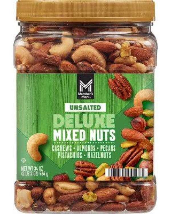 Member Mark Deluxe Mixed Nut (unsalted )