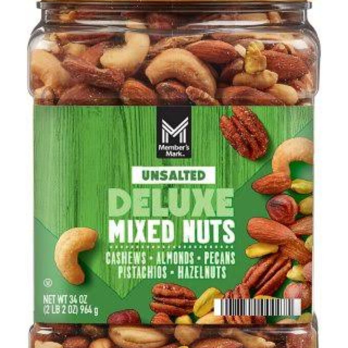 Member Mark Deluxe Mixed Nut (unsalted )