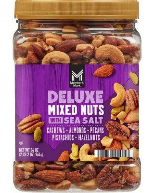 Member Mark Deluxe Mixed Nut With Sea Salt