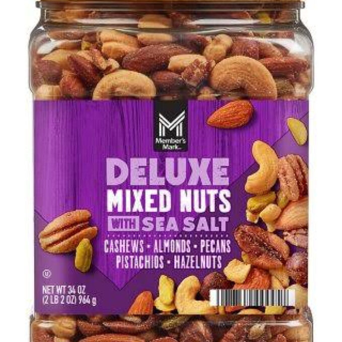 Member Mark Deluxe Mixed Nut With Sea Salt
