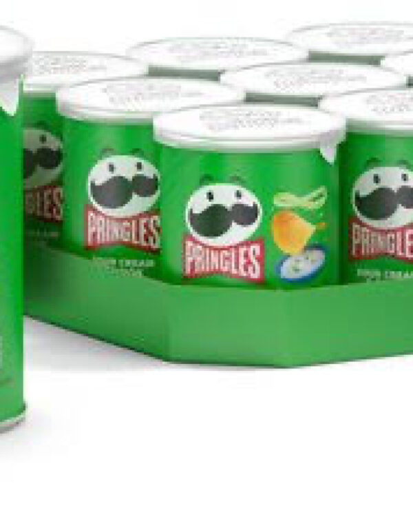Pringles Sour Cream Onion By 12