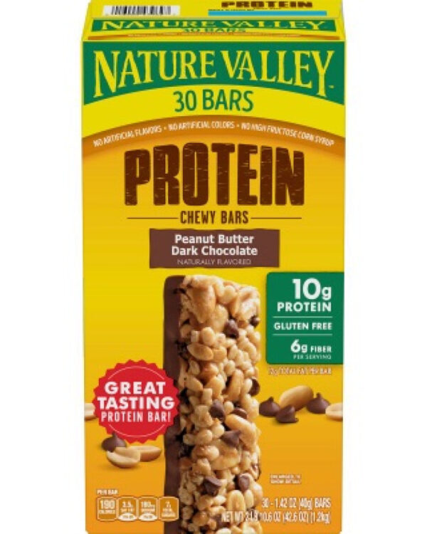 Nature Valley Protein Chewy Bars Peanut Butter Dark