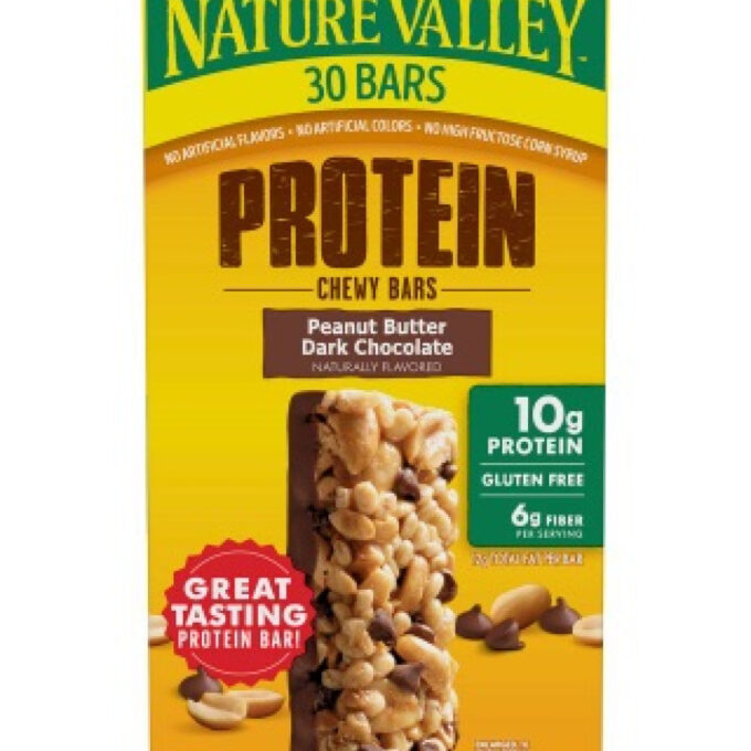 Nature Valley Protein Chewy Bars Peanut Butter Dark