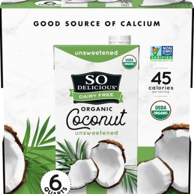 So Delicious Organic Coconut Milk Unsweetened