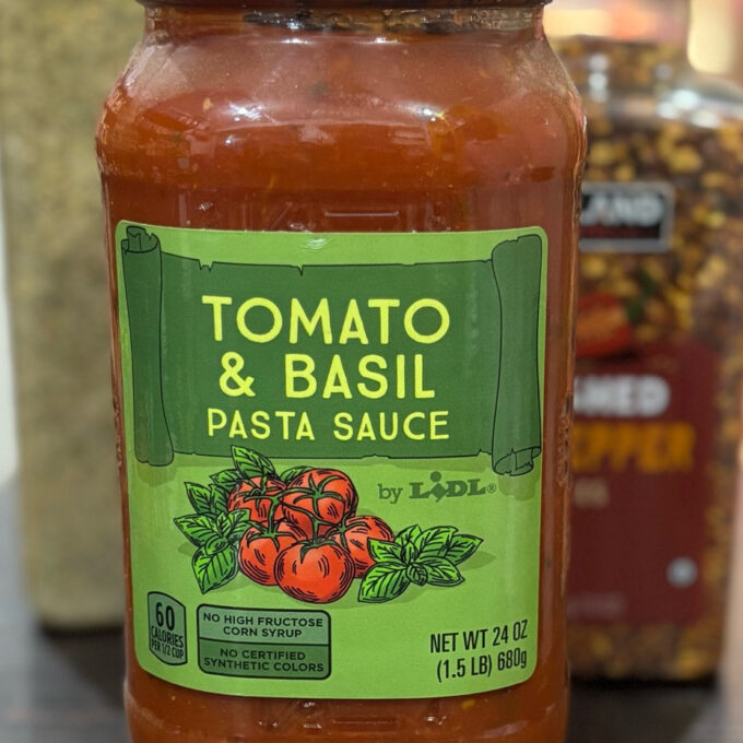 Tomato And Basil Pasta Sauce