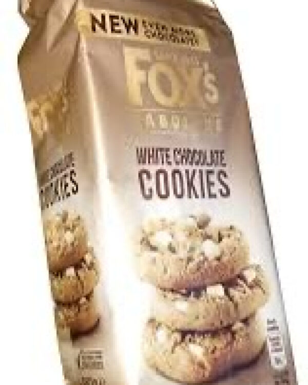Fox Fabulous White Chocolate Cookies