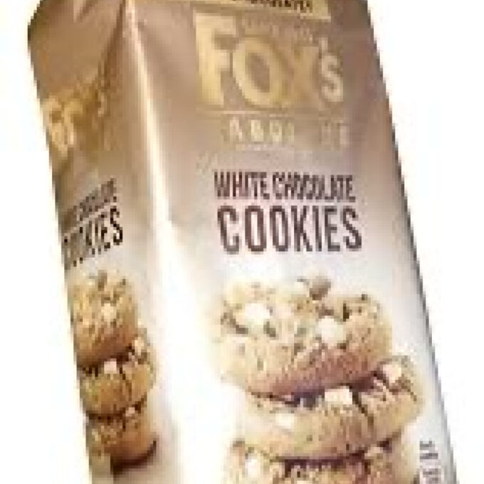 Fox Fabulous White Chocolate Cookies