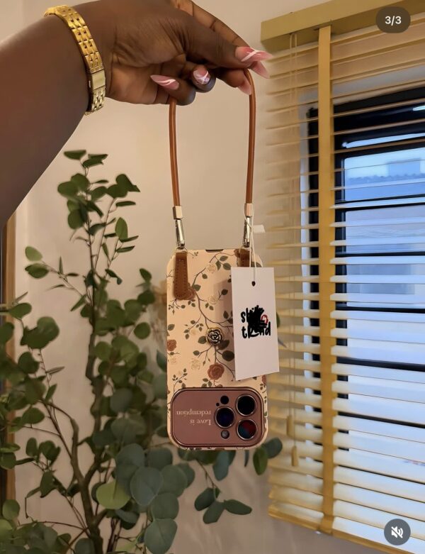 Raised bump flower patterned case
