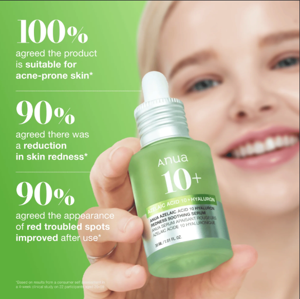 Anua Azelaic Acid 10 Hyaluron Serum (1.01 FL. OZ/30ML)