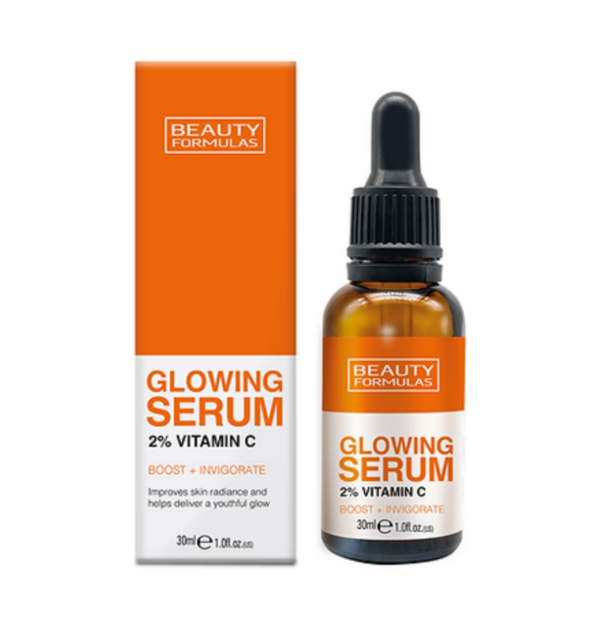 Beauty Formulas Glowing Serum. 1.01 FL. OZ. ( 30 mL )
