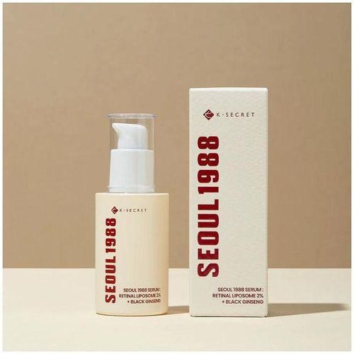 Seoul 1988 Retinal Lipsome 2% + Black Ginseng Serum. 1.01 FL. OZ. ( 30 mL )