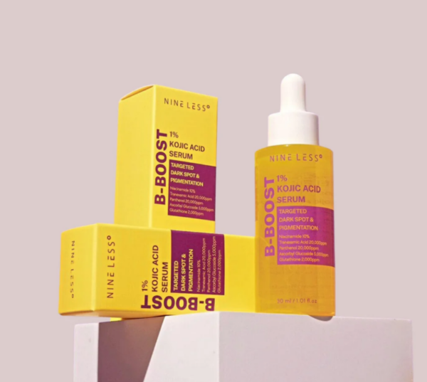 Nineless B-boost 1% Kojic Acid Serum. 1.01 FL. OZ. ( 30 mL )