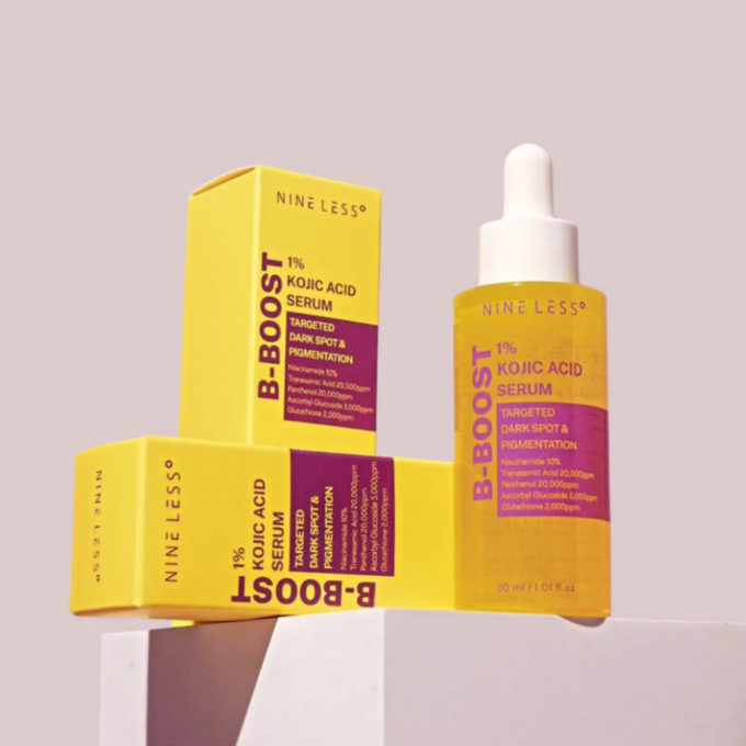 Nineless B-boost 1% Kojic Acid Serum. 1.01 FL. OZ. ( 30 mL )