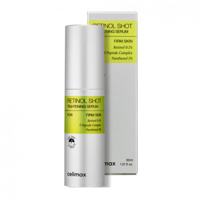 Celimax Retinol Shot Tightening Serum. 1.01 FL. OZ. ( 30 mL )