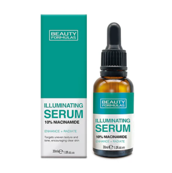 Beauty Formulas Illuminating Serum. 1.01 FL. OZ. ( 30 mL )